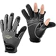 Palmyth Neoprene Fishing Gloves for Men and Women 3 Cut Fingers Flexible Great for Photography Fly Fishing Ice Fishing Running Touchscreen Texting Hiking Jogging Cycling Walking