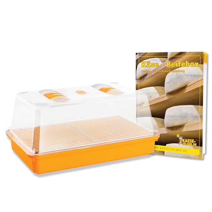 Käsereifebox (Käse selber machen) + Bedienungsanleitung und Rezepte
