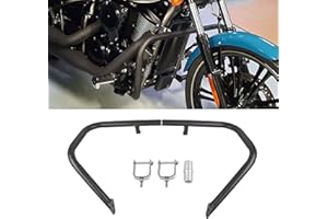 Worldmotop Highway Crash Bar Engine Guard Compatible with Kawasaki Vulcan VN900 Classic LT 2006-2013 & VN 900 Custom 2007-201