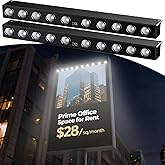 Solar Sign Light Wall lamp,2Pack Set of Solar Outdoor Sign Light, with Automatic Charging and Automatic on/Off Function, Suitable for Billboard Display Lights,Backyard Fence Landscape Lights