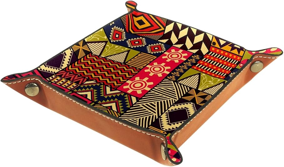 XiangHeFu Ledertablett,Schmucktablett Dekoplatte,Nahtloses Vektor