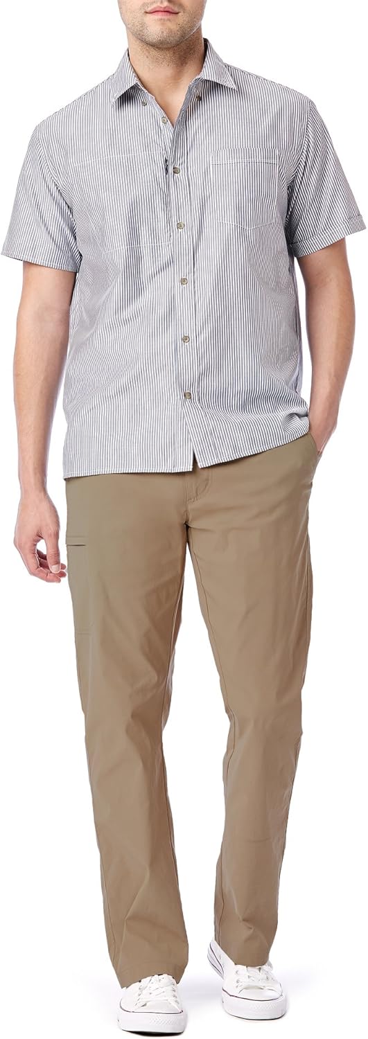 Unionbay Men's Rainier Lightweight Comfort Travel Tech Chino Pants: Clothing