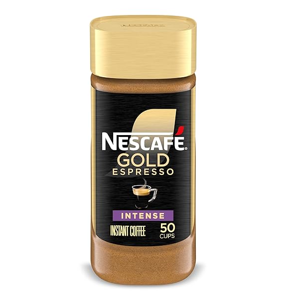 NESCAFÉ GOLD ESPRESSO INTENSE, INSTANT COFFEE, 3.5 OZ