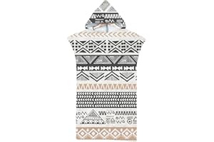 LOMTRATS Quick Dry Surf Poncho Changing Towel Robe Hoodie for Adults Men Women,Microfiber Swimming Beach Surfing Diving Home Hot Springs Bathing Parka