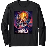 Marvel What If Character Group Poster Long Sleeve T-Shirt