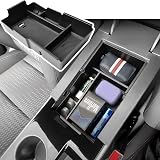 EDBETOS 2025 Equinox Center Console Organizer Compatible with Chevy Equinox 2025 LT/RS/ACTIV Armrest Storage Box Interior Pallet Insert Tray Secondary Accessories, Middle Console Tray, Not for EV
