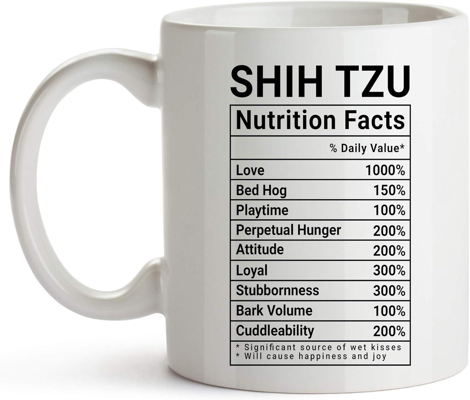 shih tzu coffee mugs