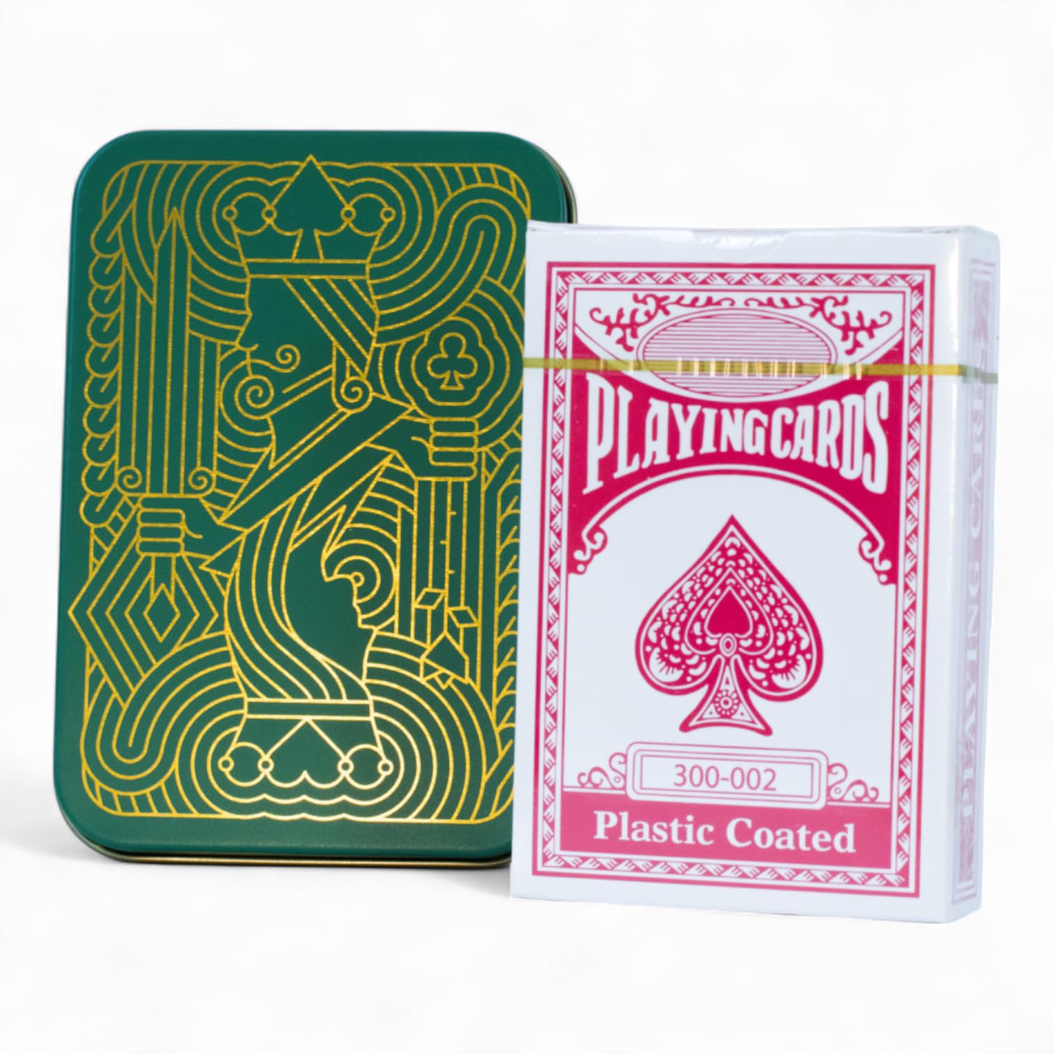 TINIT Playing Card Tin (Green) β image 1