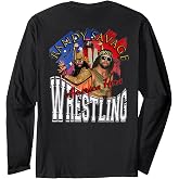Randy Savage_002_Back Printed Long Sleeve T-Shirt