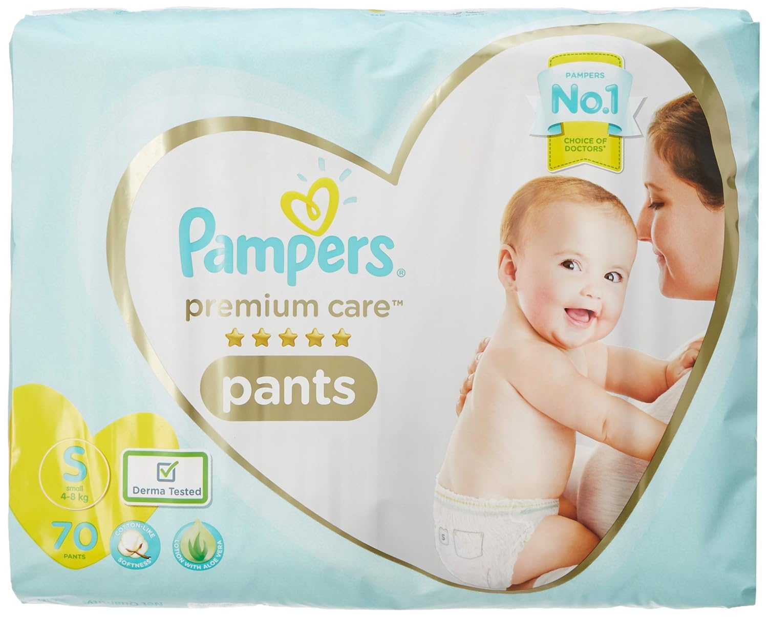 pampers premium care pants small size
