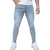 GINGTTO Mens Skinny Jeans Stretch Denim Jeans for Men