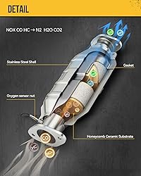 Torchtree 40434 Catalytic Converter For Camry