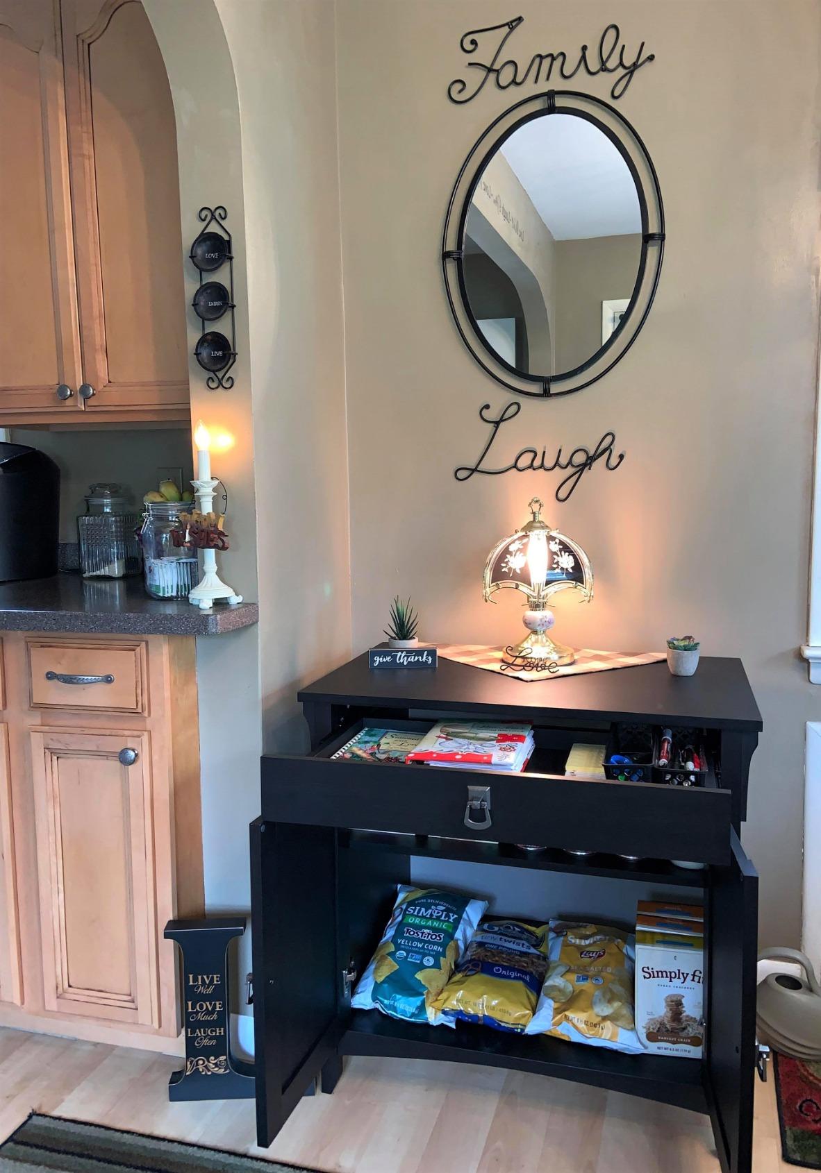 44/mo Finance Bush Furniture Salinas Secretary Desk with Keyboard