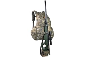 MYDAYS Hunting Backpack, Gear for Turkey Season, Camo Hunting Bow & Rifle Holder Pack, Durable Large Capacity Hunting Day Pack for Outdoor Rifle Bow Gun
