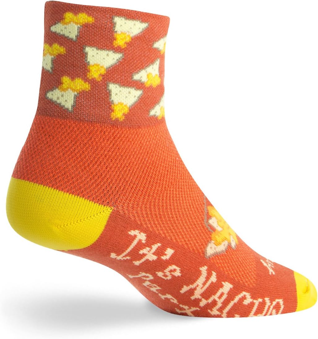 SockGuy Classic 3in Nacho Cycling/Running Socks