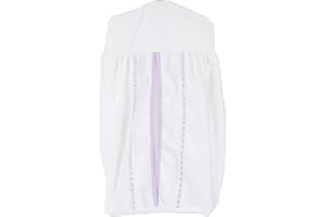 Baby Doll Unique Crib Diaper Stacker, Lavender
