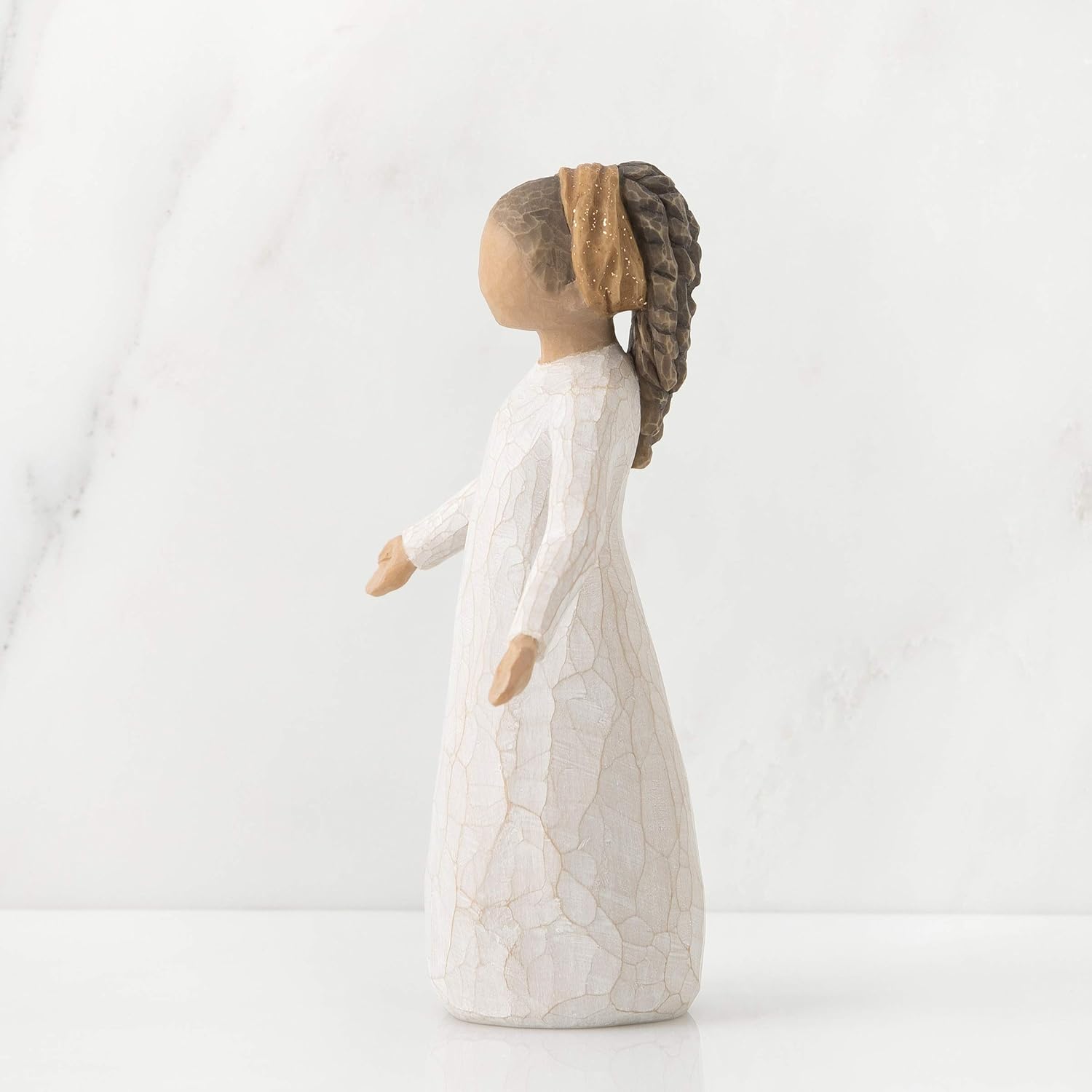 Willow Tree Blessings Figurine, Cream, 5.9 cm x 3.4 cm - Image 4
