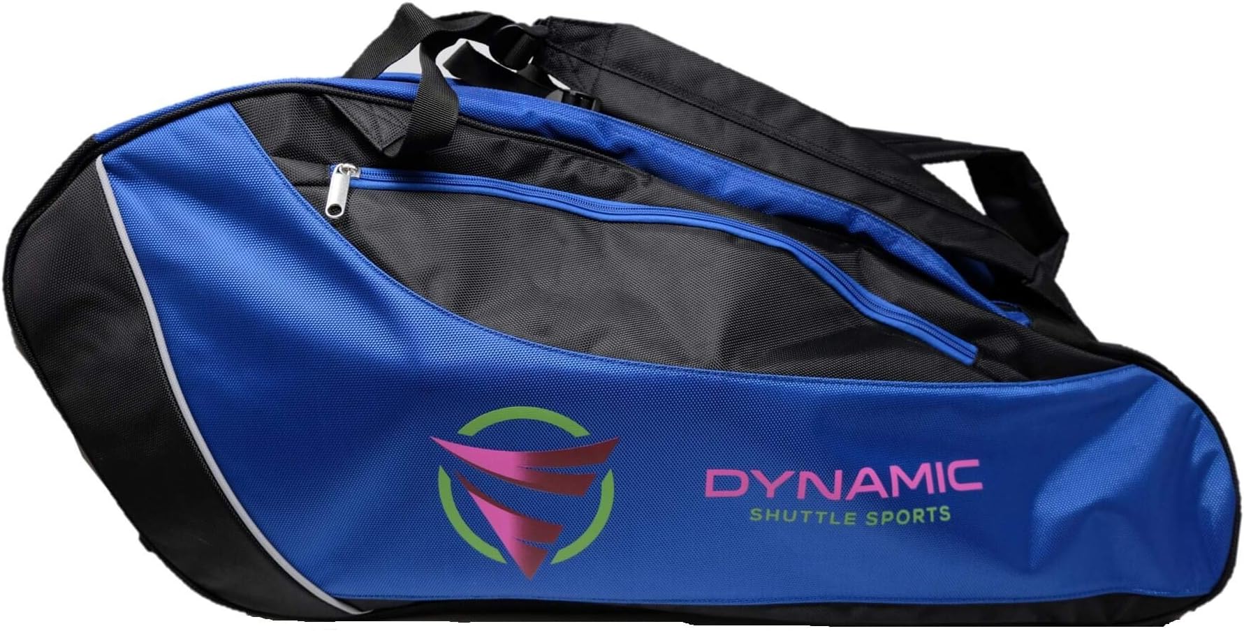 Dynamic Shuttle Sports Premium Quality Badminton Racket Bag, Tennis Racket Bag, with Handles and Shoulder Straps, Large Volume, 5 Compartments, Carry at Least 9+ Rackets