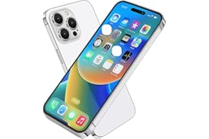 MEARAR Dummy Fake Prop Phone Compatible with Phone 14 Pro Non-Working Store Display Phones Kids Pretend Play Phone That Look Real (14 Pro Silver Home Screen)