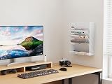 EasyPAG Metal 6 Tier A4 Wall Mounted Document Holder White view 8