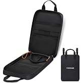 Yorkenbe Camp Kitchen Organizer, High Capacity Camping Cooking Utensils Bag, with Hanging Hooks and Paper Towel Holder, Multi-pocket Waterproof Portable Storage for BBQ Outdoor Cooking Essentials
