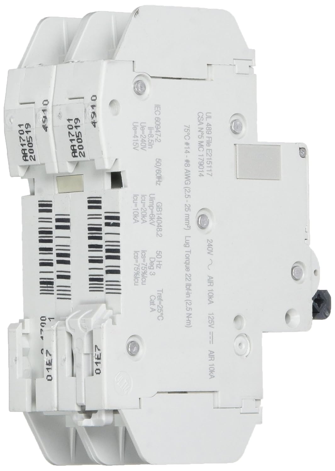 Schneider Electric 60144 magneto-thermic Switch C60 240 V 10 A - Image 3