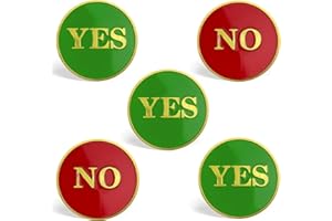 ERYIWBERIT 5Pcs Yes No Coin Funny Decision Coin Yes or No Decision Maker Coins Destiny Flip Coin Gag Gifts Funny Gifts for Women Men