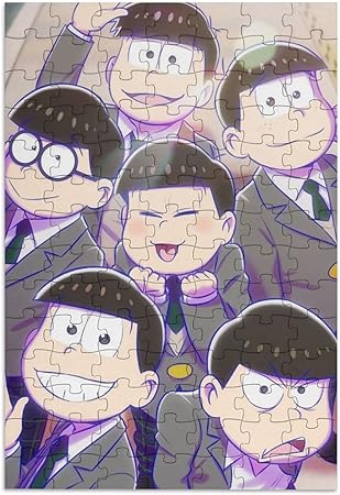 Amazon Co Jp おそ松さん ジグソーパズル パズル おもちゃ 子供 親子 知能 98ピース 初心者 29 cm Generic