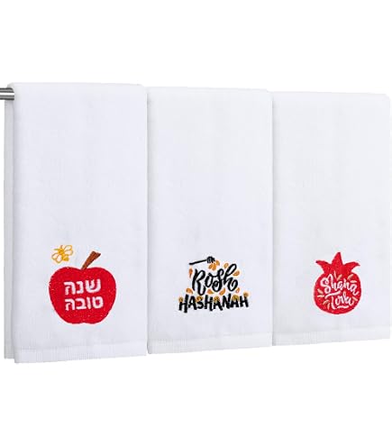 Rite Lite Shana Tova Tischstreuer-Set – 12 Stück, Rosh Hashanah-Dekoration, Apfel-Motive, Konfetti-Stil, Geschenk