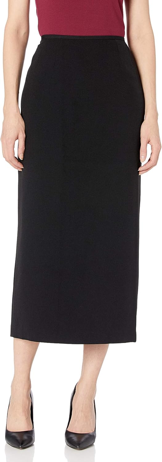 Kasper Women's Stretch Crepe Column Skirt at  Women’s Clothing store