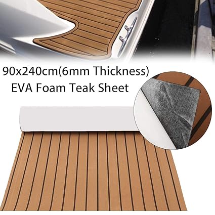 Amazon Com Dalab 240x90cm Eva Foam Teak Sheet Boat Rv Yacht