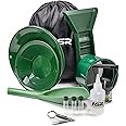 ASR Outdoor Lightweight Backpack Gold Panning Kit with Mini Rubber Sluice Box, 14pc
