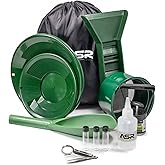 ASR Outdoor Lightweight Backpack Gold Panning Kit with Mini Rubber Sluice Box, 14pc