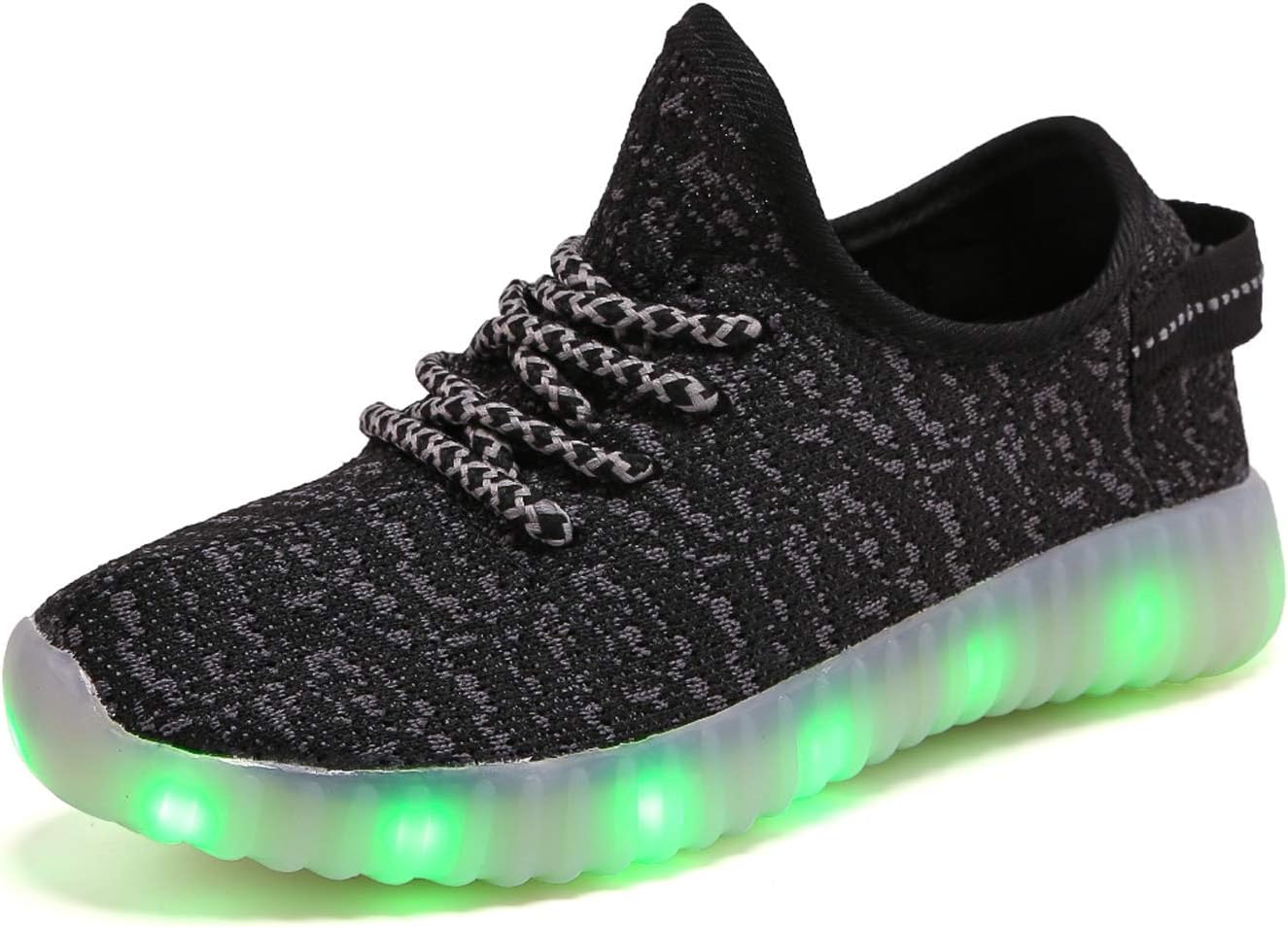 XZSPR Kids Boys Girls Breathable LED Light Up Flashing Sneakers for Children Shoes(Toddler/Little Kid/Big Kid)