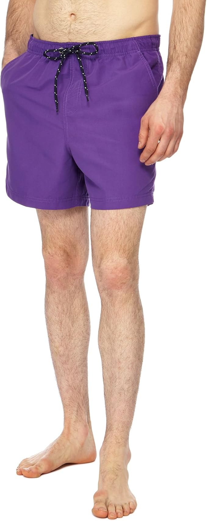 short de bain violet