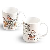 Maison d' Hermine Coffee Mug with Handles 12 Ounce