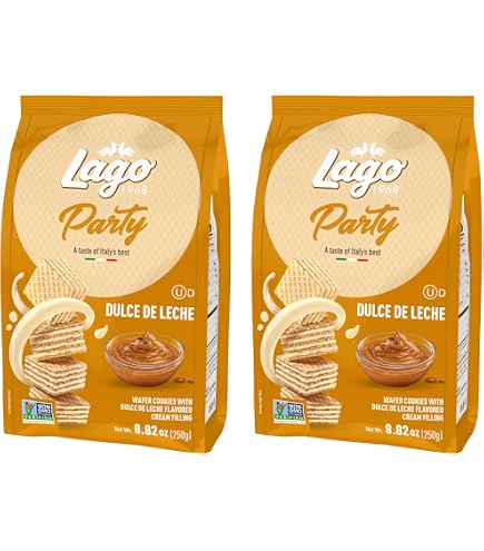 Amazon.com: Gastone Lago Party Hazelnut Wafers, 8.82 oz – Italian
