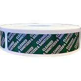 Cleaned and Sanitized Tamper Evident Seals 0.75 x 3 Inch 500 Total Labels