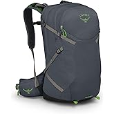 Osprey Sportlite 25L Lightweight Hiking Backpack for Men and Women, Tungsten/Grey Wolf,S/M