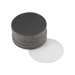 uxcell 3 Inch Wet Dry Sanding Discs 100 Grit Hook