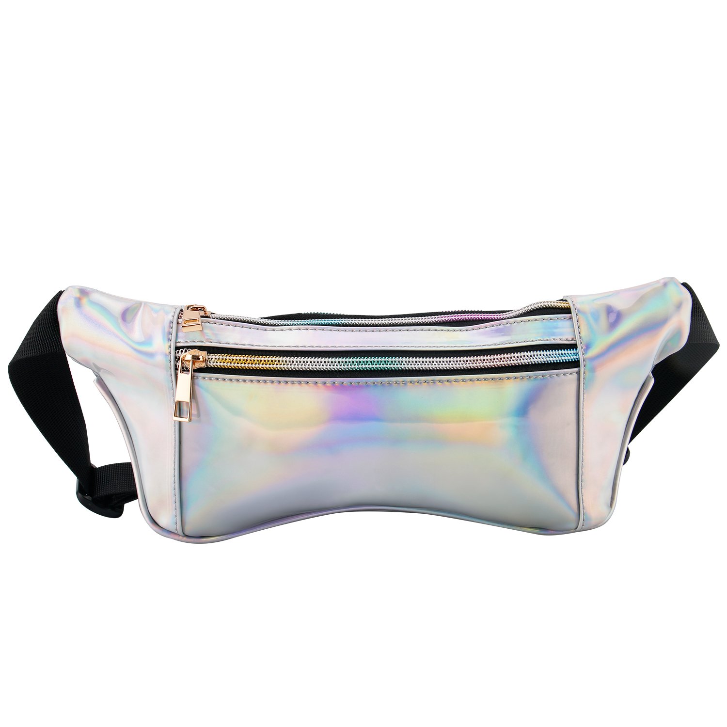 shiny fanny pack