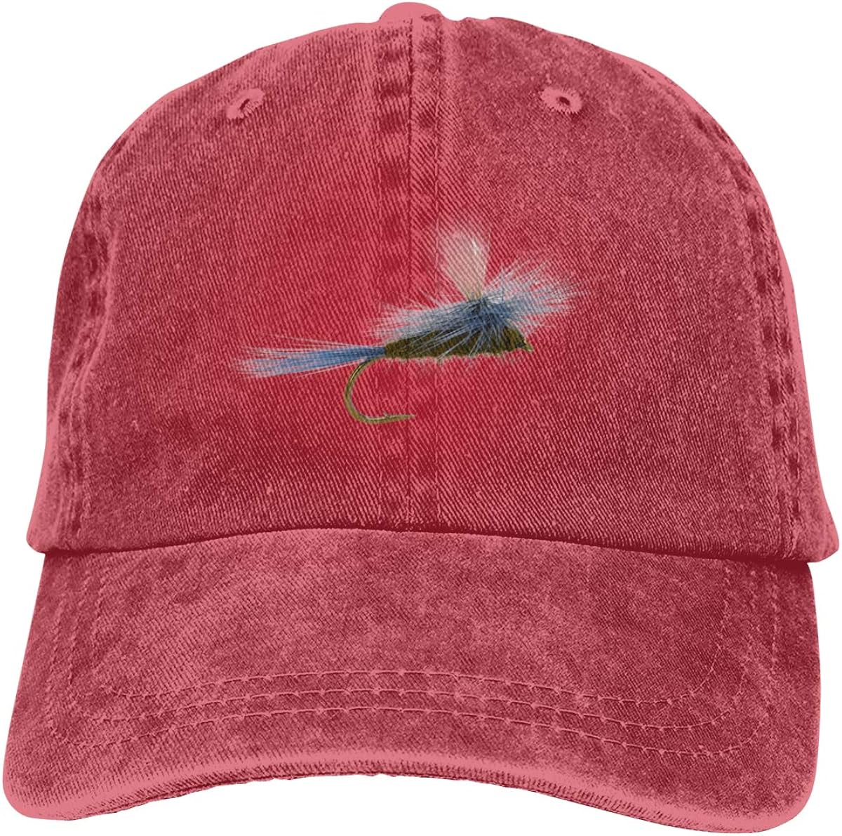 Fly Fishing Lure Classic Retro Cowboy Hat Baseball Cap Adjustable