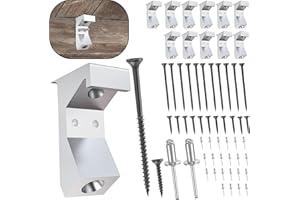 TAMIDN Squeaky Floor Repair Kit, High-Quality Relief Wood Floor Repair Tool Can be Safely Used on Any 5/8 inch subfloor, Effectively Reattach Subfloor to Joists, Eliminating Noisy Floor Sounds (12 Pack)