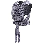 Stokke Limas Carrier, Leopard Lilac (OCS) - Newborn Half-Buckle Baby Carrier - Three Carrying Options - Safe from Birth &amp; Up to 33 lbs