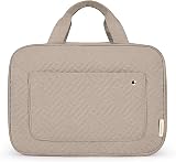 Bagsmart Hanging Toiletry Bag Large Camel Travel Organizer 28x19x8 cm