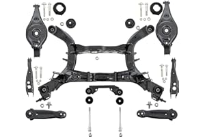 RD-autoparts Rear Subframe Axle W/Bolts &Arms Spring Seat Bushing for Nissan Murano 2003-2007 4WD AWD
