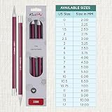 KnitPro Zing Single Pointed Needles 10" 12.00mm Aluminium view 4