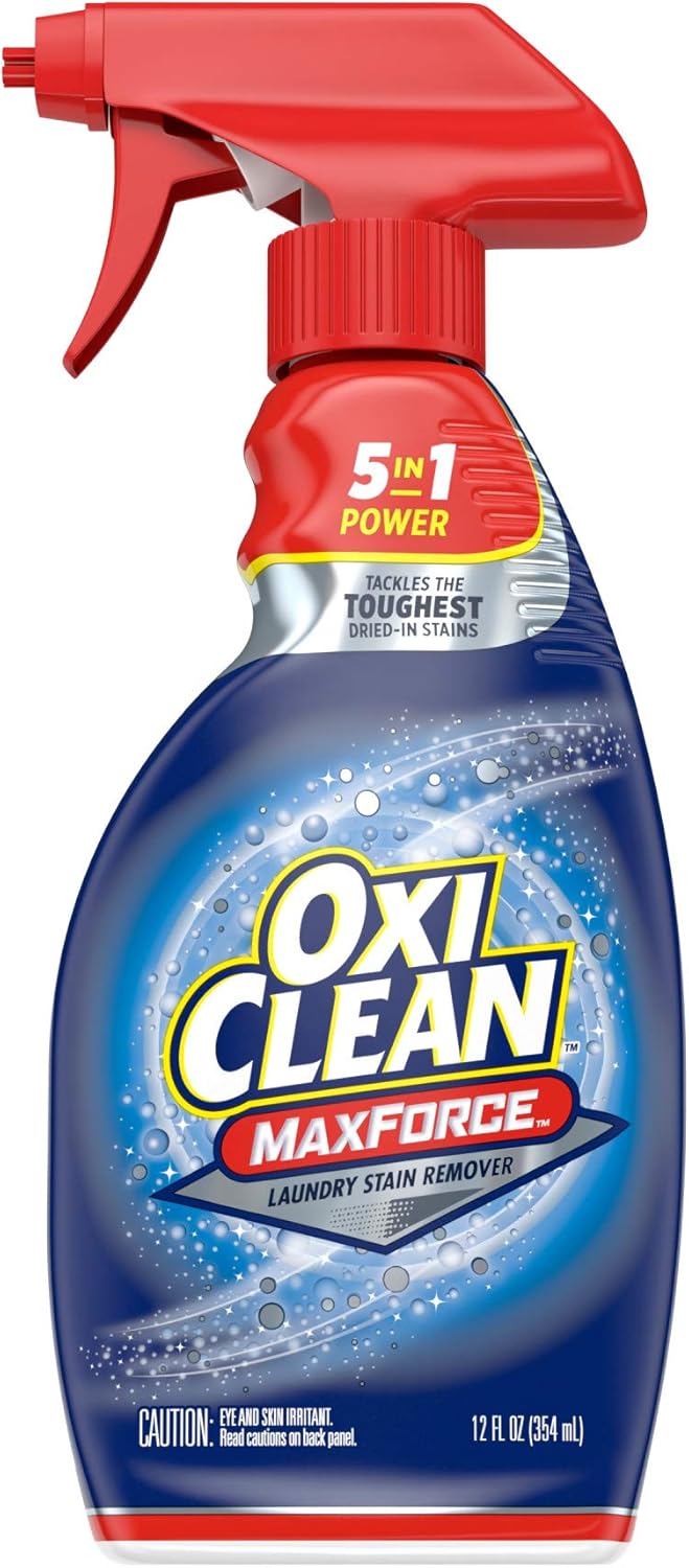 OxiClean MaxForce Laundry Stain Remover Spray, 12 Fl. oz.: Health & Personal Care