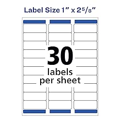 Avery Mailing Address Labels, Laser