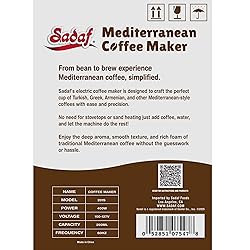 Sadaf One-Touch Mediterranean Coffee Maker